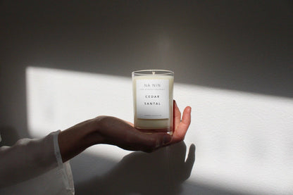 Cedar &amp; Santal Candle / Available in Multiple Sizes