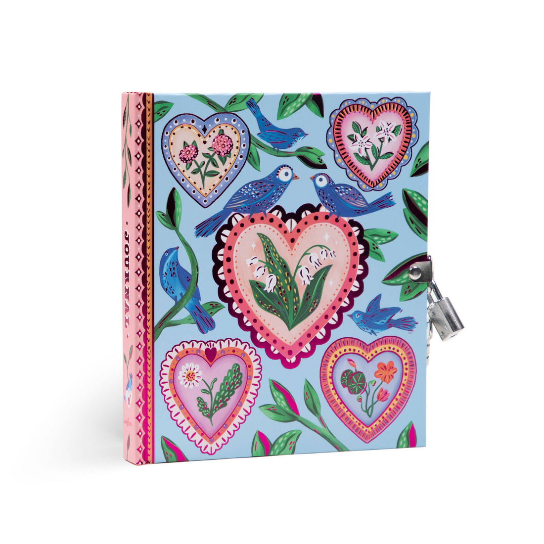 Hearts and Birds Journal