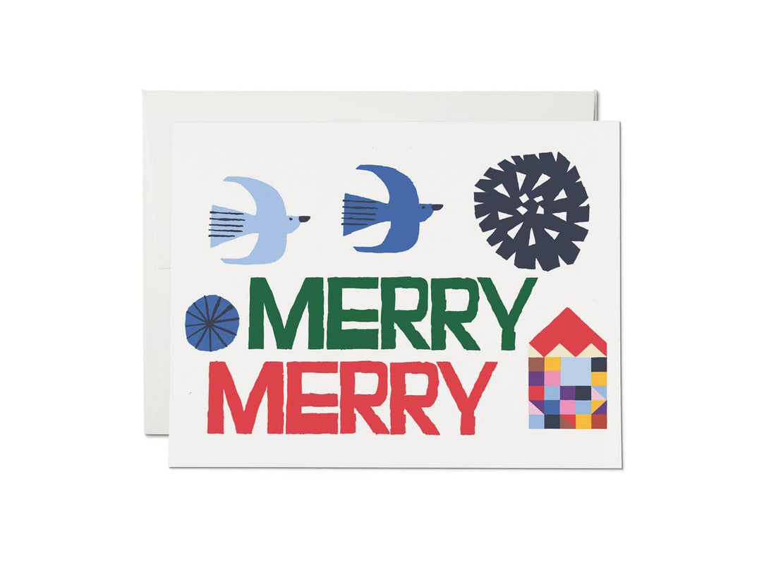 Merry Merry Holiday Card