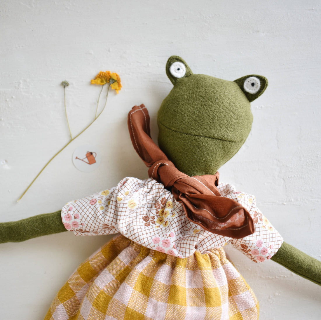 Fern the Frog Doll: Desert Sunset