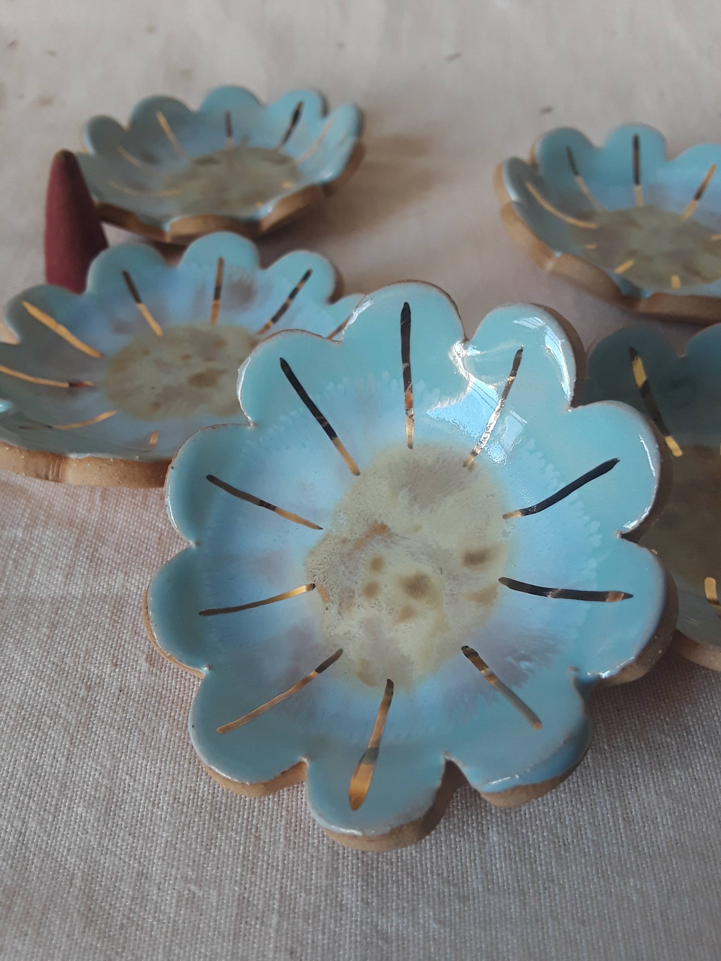 Small Flower Ring Dish