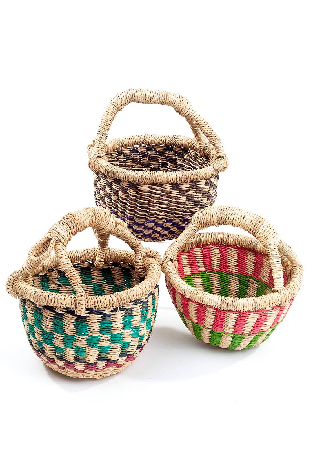 Teeny Tiny Bolga Baskets