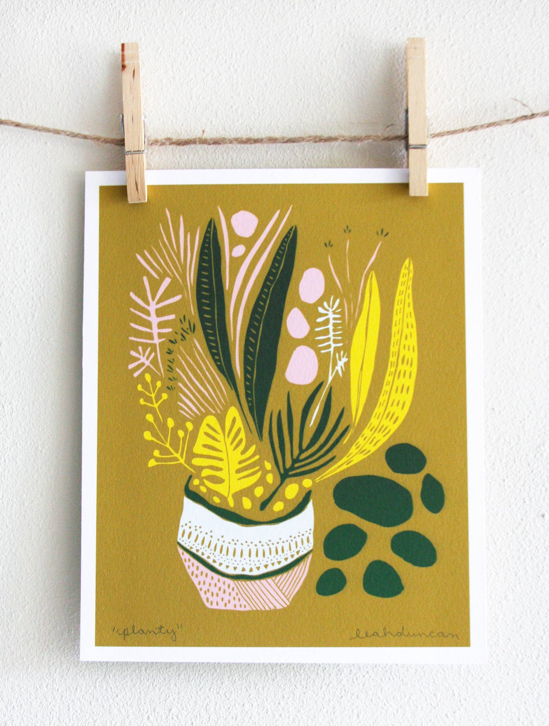 Planty Art Print